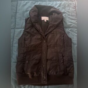 Old Navy Black Puffer Vest